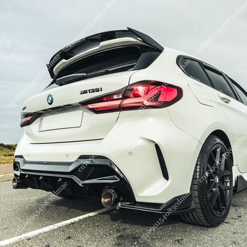 Rear Bumper Diffuser For BMW 1 Series F40 M Sport 128ti M135i 118i 120i 120d 2019-2024 Splitter Lip Valance Spoiler Body Kit