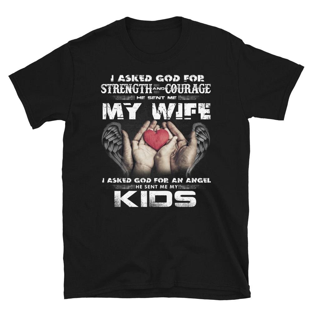 ANGEL HE SENT ME MY KIDS Wholesome Family Love T-Shirt
