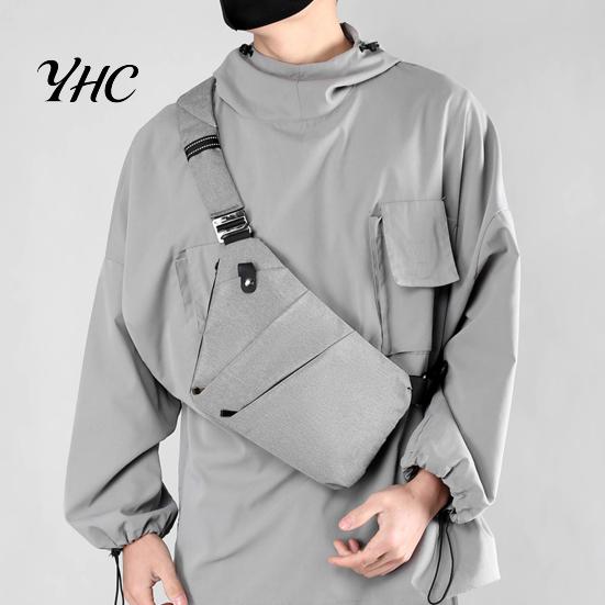 Security Anti-theft Bag Anti Theft Travel Slim Sling Large Capacity Zipper Closure Adjustable Crossbody for Women Men Functional Shoulder