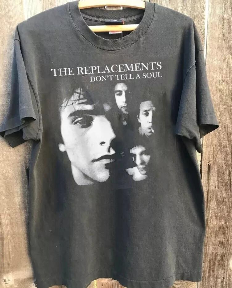 The Replacements Band Shirt The Replacements Charcoal Unisex Tshirt S5XL Unisex T-Shirt M
