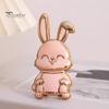 Foldable Bunny Phone Stand Cute Rabbit Phone Holder for Desk Adjustable Phone Bracket for All Mobile Phones