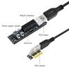 8Gbps Full Speed PCI-E x1 PCIE3.0 Extension Cable for Mainboard PCIE Card Slot Expansion Card Line