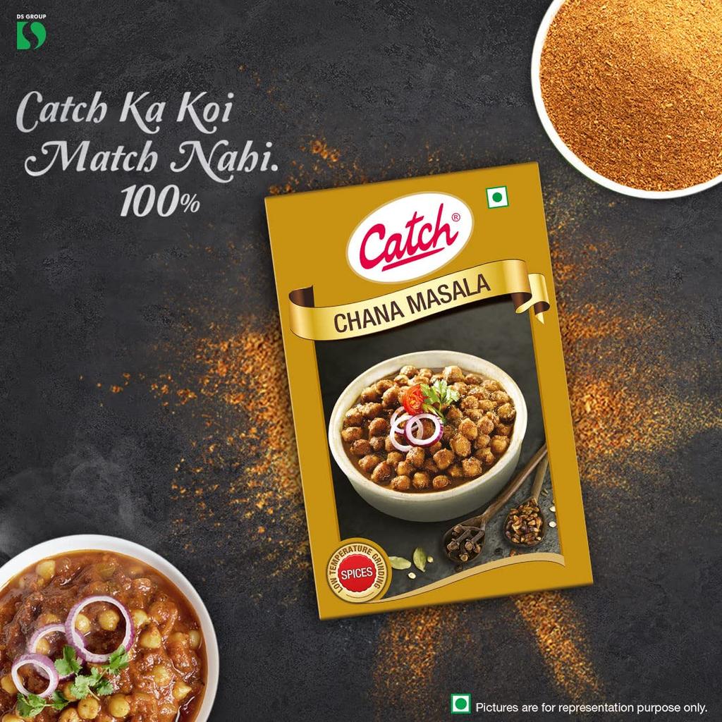 Catch Chana Masala 100g Authentic Indian Spice Blend For Flavorful Chickpea Curry And Aromatic Home Cooking