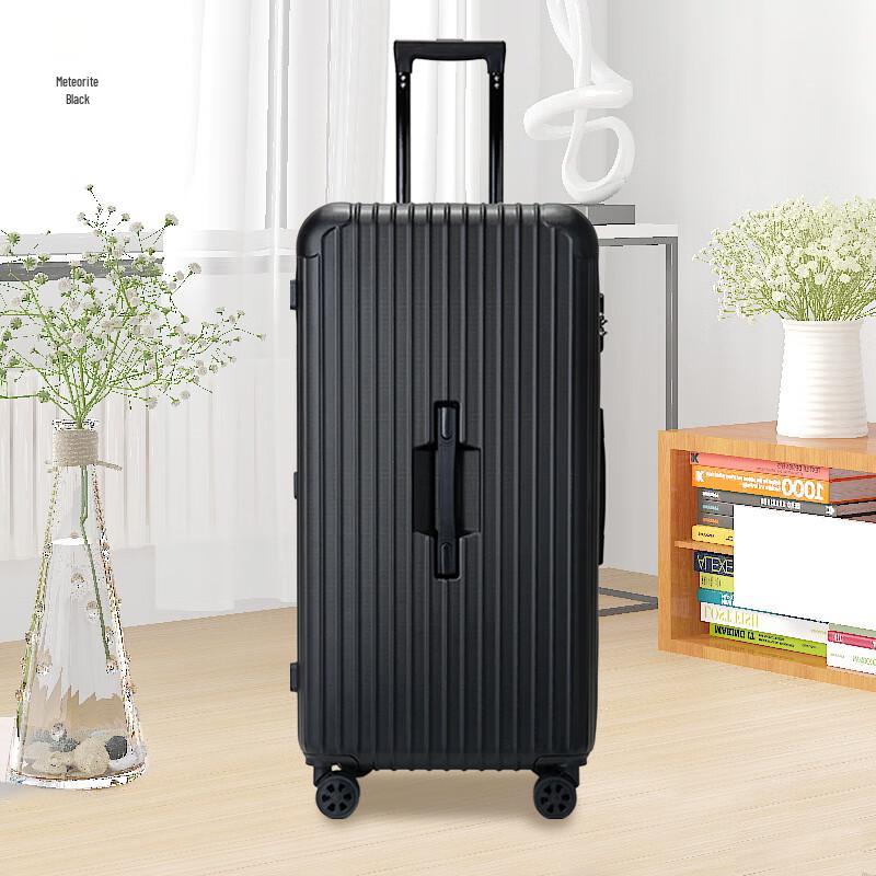OEING Large Capacity Zipper Luggage with Universal Wheels
