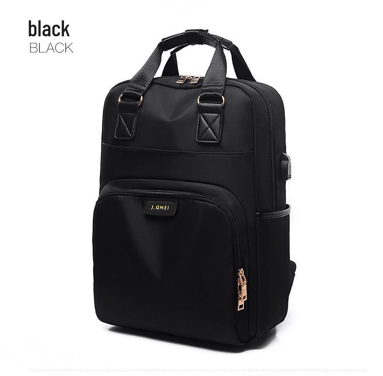 Fashionable Waterproof USB Laptop Backpack for 14-15.6 Inch, Unisex, Large Capacity