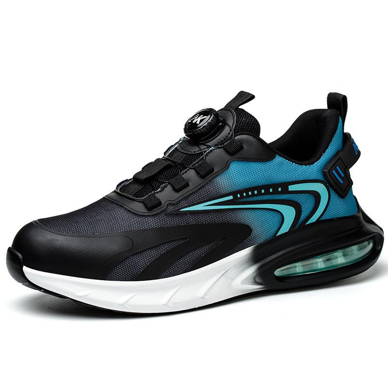 

Fashion Rotating Buckle Lightweight and Breathable Work Shoes Protective Shoes Industrial Safety Puncture Resistant Steel Toe Shoes 47