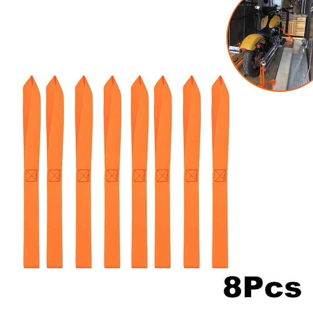 

Набор стяжных ремней Мягкие ремни Толстый нейлон Буксировка оранжевый