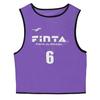 FINTA Soccer/Futsal Bibs, Game Vest, Junior Size, 10-Pack, FT6555 (8100) Purple