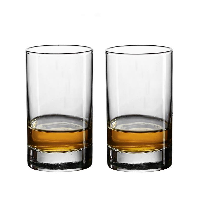 Thick Bottomed Wine Glass Vintage Juice Milk Tea Cups Transparent Beer Glass Simple Whiskey Foreign Wine Glasses Water Bottle