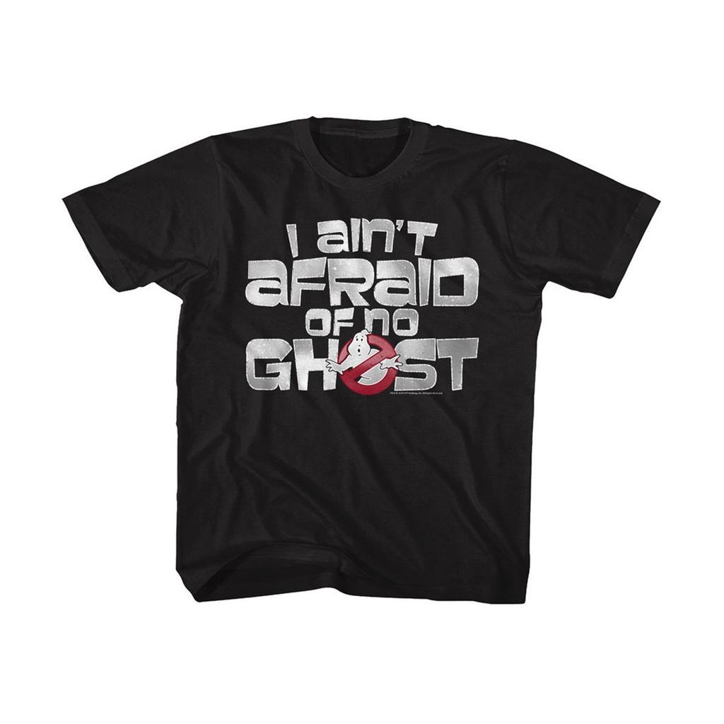 The Real Ghostbusters Ain't Afraid Black Toddler T-Shirt