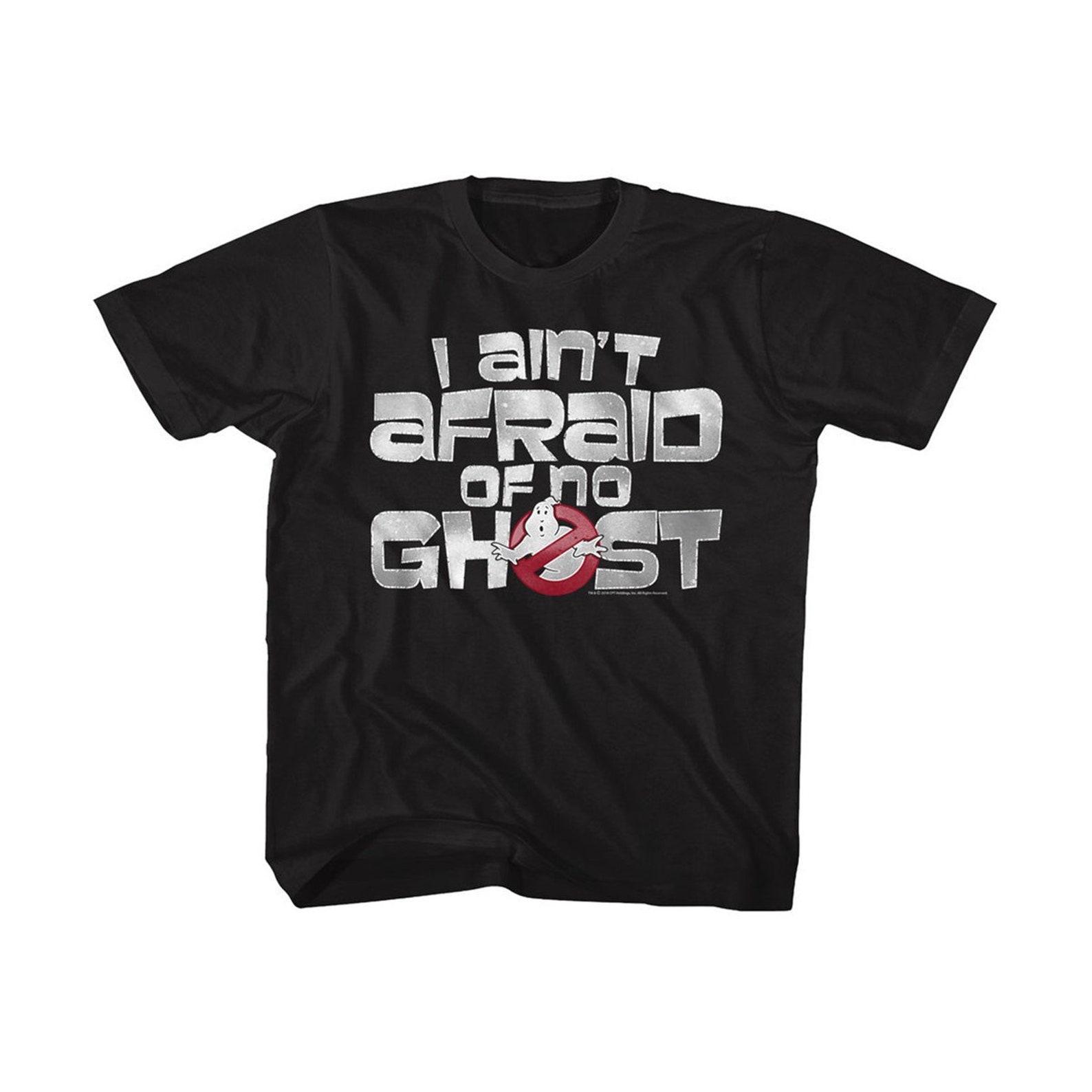 The Real Ghostbusters Ain t Afraid Black Toddler T-Shirt S