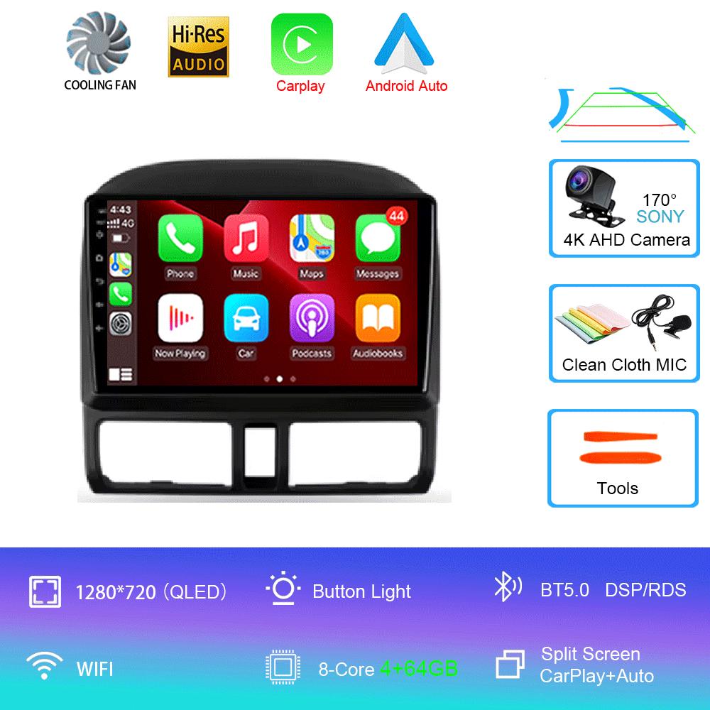 Android 14 For Honda CR-V CRV 2 2001 - 2006 Car Radio Multimedia Video Player Navigation Stereo GPS No 2din 2 Din Dvd