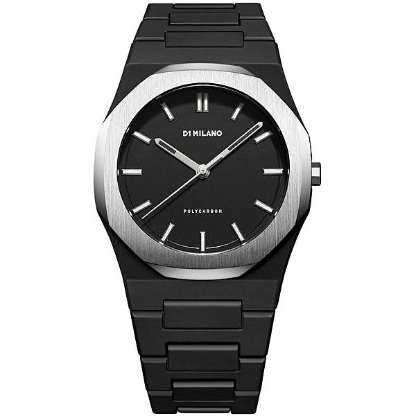 D1 Milano POLYCARBON Quartz 3-Hand PCBJ14 Wrist Watch