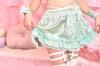 Clearstone SugarWhip Cosplay Halloween Pastel Flare China Dress for Women - Mint
