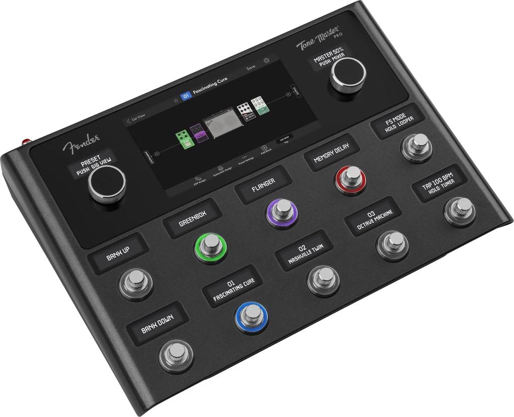 Master Pro Fender Multi Effector Amp Modeler Tone Master Fender/Tone