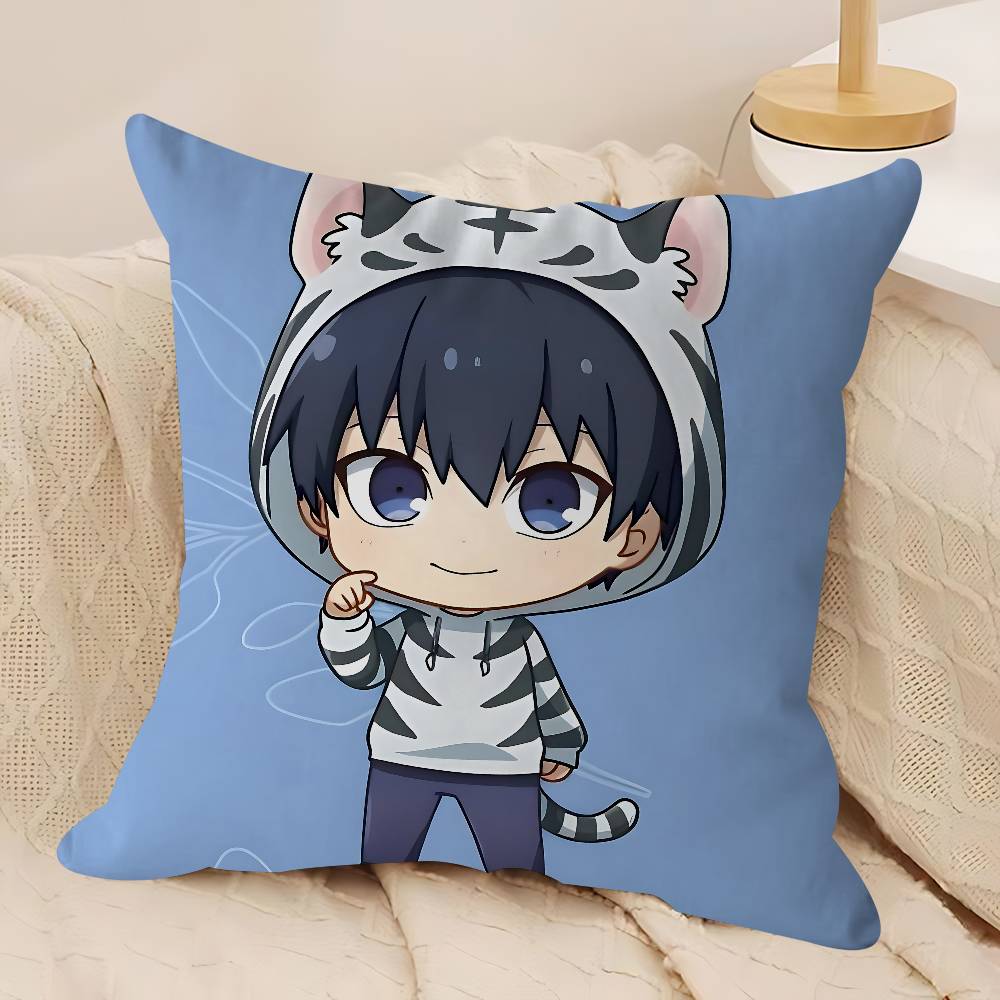 

Y-Yoichi L-Isagis Pillow Case Removable Washable Cushion Cover – All-Season Soft Linen 12x12Inch