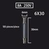 Xizuo 250V Fast-Acting Glass Ceramic Fuses (5x20mm & 6x30mm)