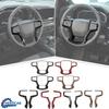 Car Steering Wheel Decor Cover Trim For Chevy Silverado Suburban 20+ Accessories