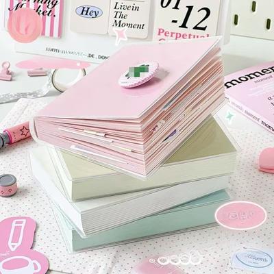 Quaderno Colorato a Mattoncini Stile Ins  Quaderno Spesso per Studenti  Quaderno Portatile ad Alto Impatto Visivo per Ragazze