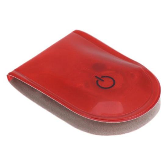 Outdoor Sports Night Running Jogging LED Alarm Warning Clip Magnet Light Lamp