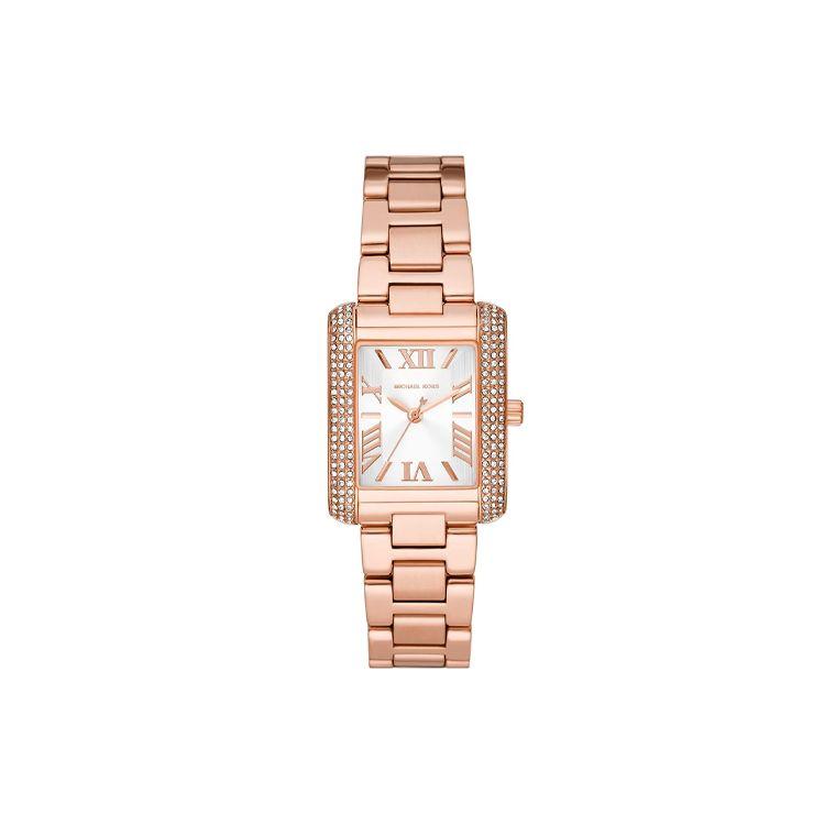 Michael Kors Quartz Watch Stainless Steel Band 33Mm Silver Dial Women watches MK4641 Silver Dial