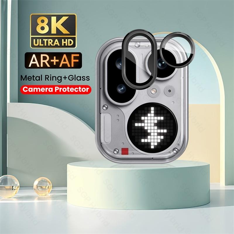 NothingPhone(4a)Pro hliníková slitina kroužek chránič kamery pro Nothing Phone (4a) Pro 5G skleněná krytka objektivu 9H na NothingPhone (4a)Pro 4