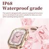 2025 Ny Mote Smart 1.75" HD Skjerm Klokke Kvinner AMOLED Buet Skjerm IP68 Vanntett Helse Anrop Smartklokke Apple Watch Damer for Dame Gave