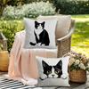 Cute Little Cate Home Cushion Covers Polyester Pillow Cover For Sofa Chair Bed Car Party Table Decoration