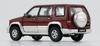 BM CREATIONS Scale Isuzu Bighorn Dark Red RHD Finished Product 1/64 1998-2002