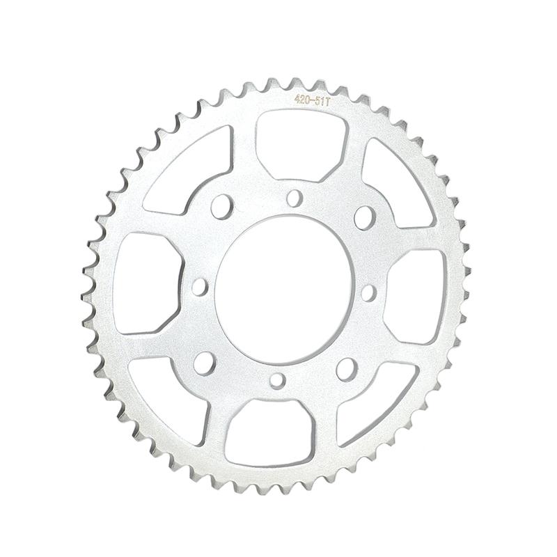 420 51T 57T 60T 76MM Sprocket for 50CC 70CC 90CC 110CC 125CC 140CC 160CC Pit Dirt Bike ATV Quad Motorcycle Buggy Go Kart Parts