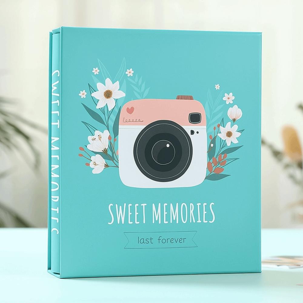 200 Pockets Photo Album Large Capacity Scrapbook Practical Photocard Holder Gifts