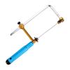 Compact Mini Jigsaw Fret Woodworking Hand Saw with Steel Wire Curve and U-Shaped Blade