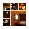 Cabinet 6 Night Wardrobe Light LED Motion Sensor Light with Magnetic Base for Kitchen Stair Display Cabinet White Warm White Light