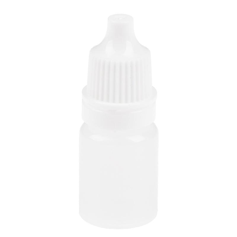 50Pcs Pet Plastic Empty Dropper Bottle 5Ml Liquid Eye Clear Water Vial