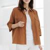 Dedra Women Plon Beads Pocket Blouse  99 Size Tbe3280