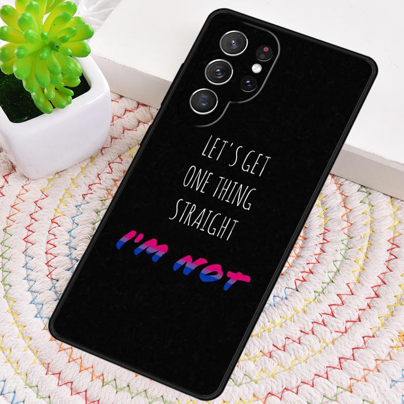 Lass uns eins klarstellen Silikon-Handyhülle für Samsung Galaxy Note 10 Pro S26 S25 S24 S23 S22 S21 Plus S25Ultra Capa Cover