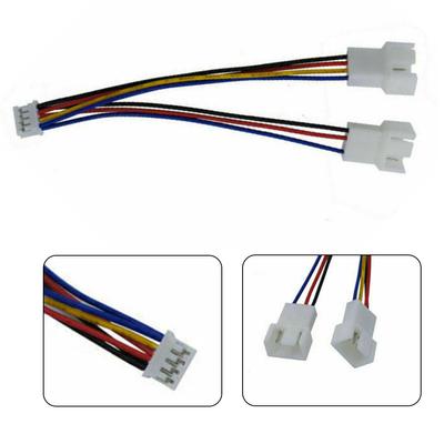 Graphics Card Fan Cable Part 15cm 4Pin To 2 Way CPU