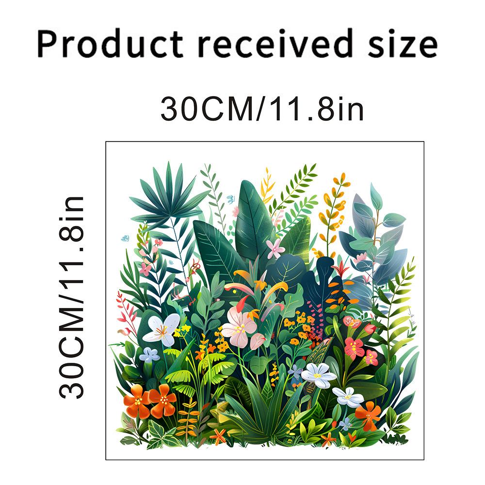 

Зелені Настінні Наклейки Рослини Декор Будинку Вітальня Тропічний Дощовий Ліс Пальмові Листя Наклейка Настінний Мурал Дитяча Кімната Шпалери