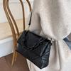Women Rhombus Shoulder Bag Luxury Chains Design Messenger Handbag Flap Small Square Bag