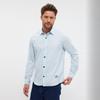 DeepSEA Slim Fit Long Sleeve Buttoned Cotton Shirt 2403012