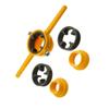 Ensemble de Fileteuse Manuelle de Haute Qualité Efficace 6 pièces Outil de Filetage PVC
