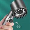 Pressurized Handheld Shower Set with Filtered Spray & Massage Nozzle in Gun Grey