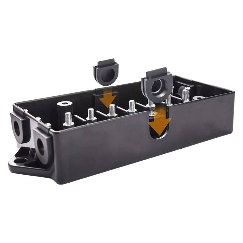 7 Way Electrical Wire Cable Connection Junction Box Fit For Car RV Trailer Camper