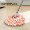 Freely Retractable Sunflower Mop Long Extended Handle Dust Mop Window Cleaner  Ceiling Cleaning