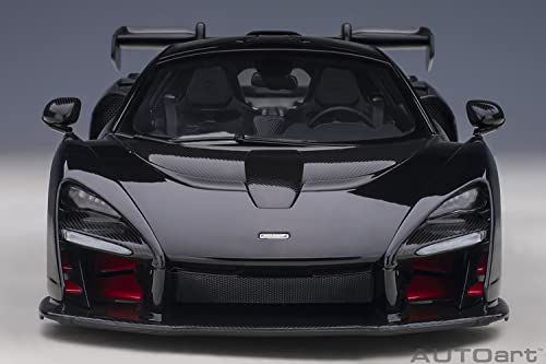 AUTOart 1/18 McLaren Senna Black Finished Model 76076