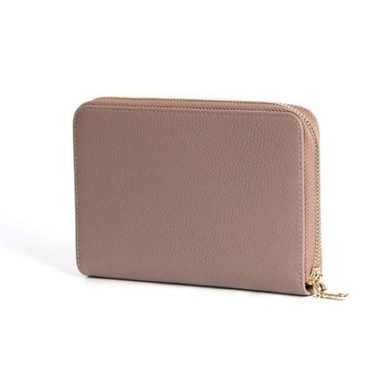 

On Bankbook Case Skimming Prevention x [Style Bag] (Greige Gold) [Product]