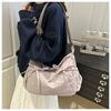 Textured Wrinkle Effect Nylon Tote Bag for Women Lightweight Large Capacity Shoulder Handbag Casual Daily Commuter Purse