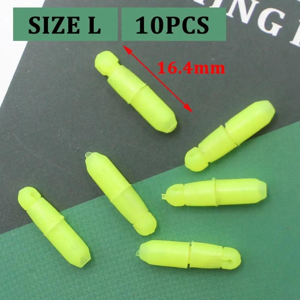 10pcs Pole Elastic Connector For Carp Feeder Method Rigs Carp Marker Fishing Tackle Equipment Carp Fishing Accessories Size L S