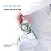 2026 High-Speed Handheld Fan with Digital Display, 199 Gears, Ice Pack Cooling, Turbine, Three-Fold Design & Lanyard.