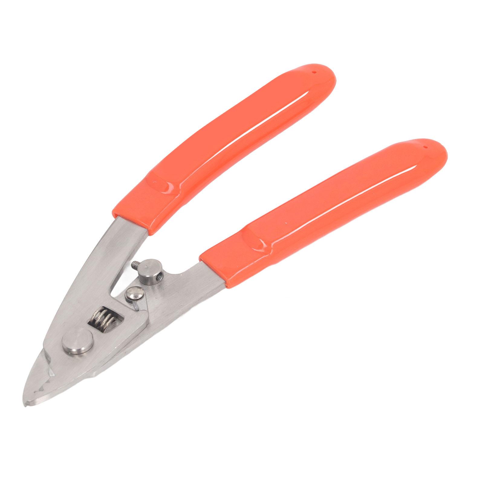 

Optic Stripper 3 Hole Caliber Wire Stripping Tool with Lock and Auto Reset Spring